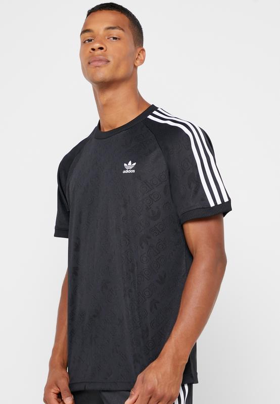 Adidas black t shirt price clearance