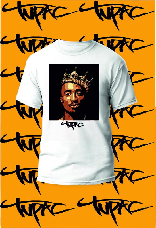 Футболка youstyle тупак шакур (2pac, tupac shakur) 1027 white — цена ...