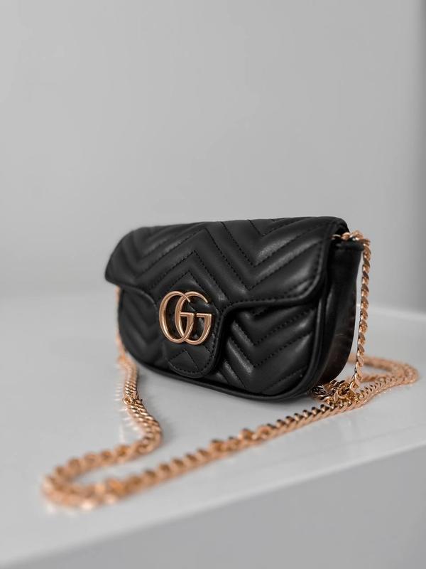 Gucci marmont hotsell black mini