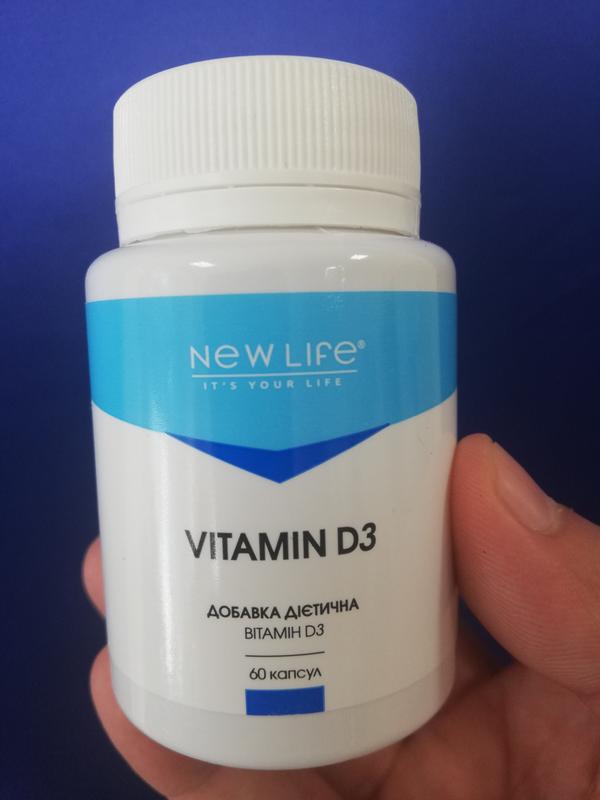 Vitamin d3 витамин d3 60 капсул в баночке — цена 365 грн в каталоге ...