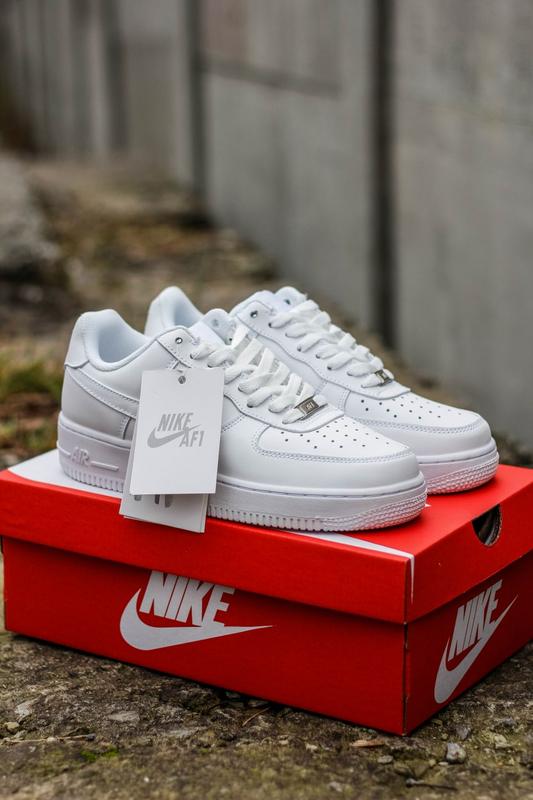 Nike air force 1 all white price sale