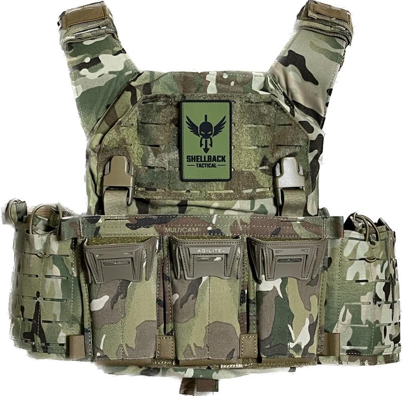 Плитоноска shellback tactical rampage 2.0 с подсумками agilite 5.56 ...