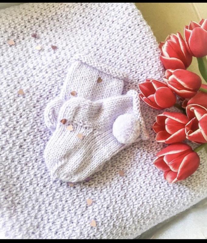 Детский плед ручной вязки, крыжма, покрывальце, плед в коляску — цена ...