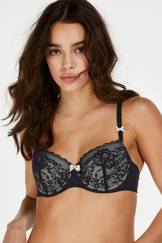 70c hunkemoller роскошный кружевной бюстгальтер балконет без бретелей —цена 170 грн в каталоге Бюстгальтеры ✓ Купить женские вещи по доступнойцене на Шафе