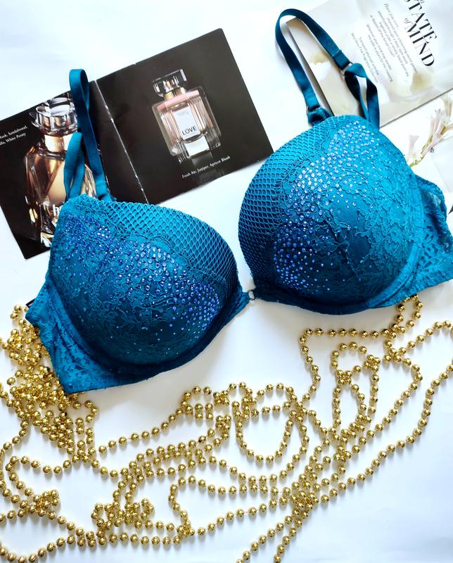 Victoria's secret бюстик бюстгальтер зі стразами original 75d 75e 80d ...