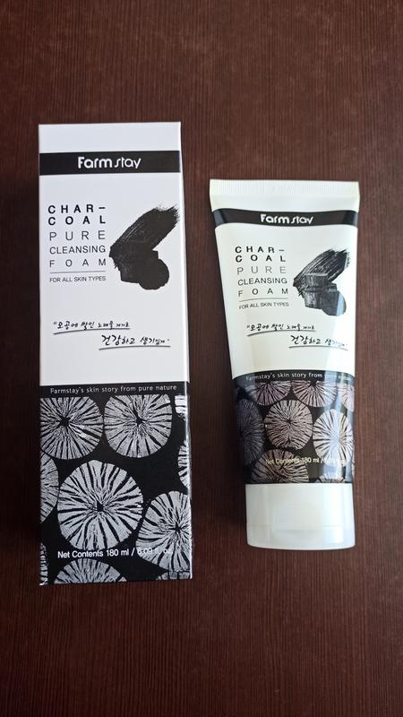 Пенка для умывания с древесным углем farm stay корея 180 ml! — цена 135 ...
