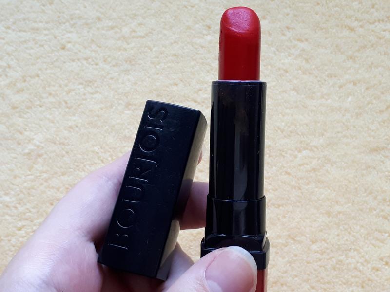 Французская бархатная красная помада буржуа кремовая bourjois франция ...