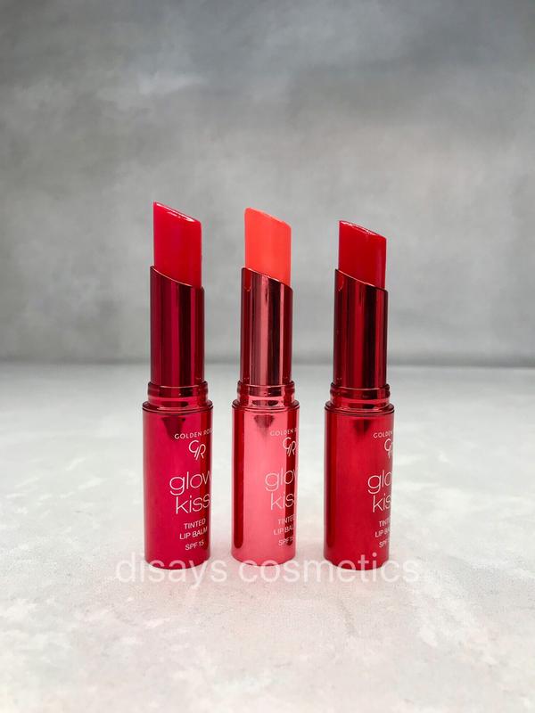 Помада бальзам тінт golden rose glow kiss tinted lip balm #02 — цена ...