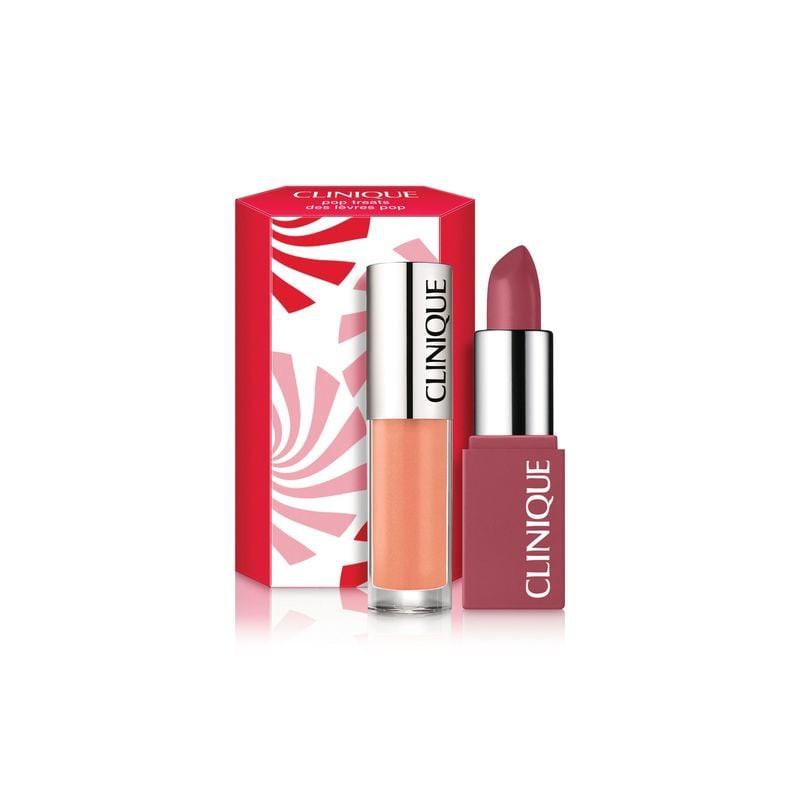 Набор для макияжа губ clinique pop treats (помада pop lip colour ...