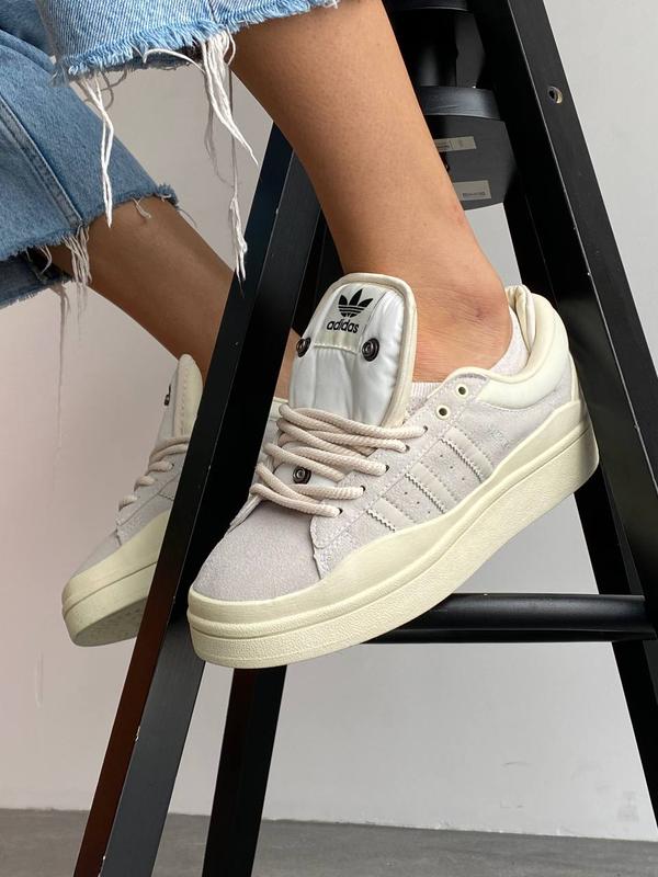 Adidas campus mujer beige discount