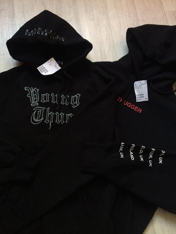 Young thug x h&m oversize hoodie худи оверсайз, цена — 799 грн, #29120067,  купить по доступной цене | Украина — Шафа