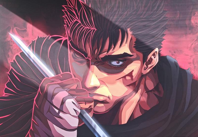 Постер берсерк berserk — ціна 60 грн у каталозі Постери Купити товари ...