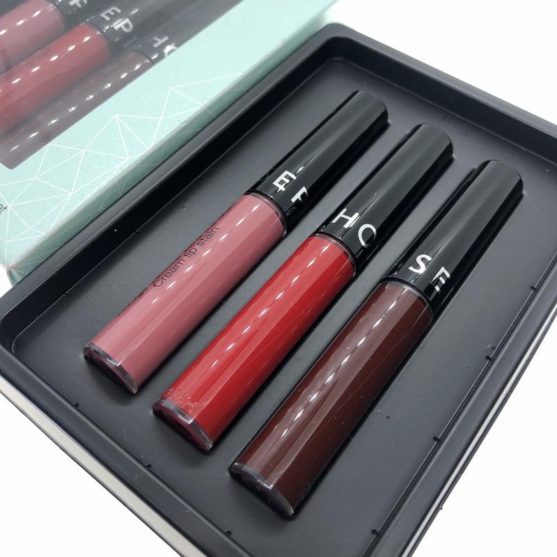 Набор помад sephora collection mini cream lip stain set — цена 625