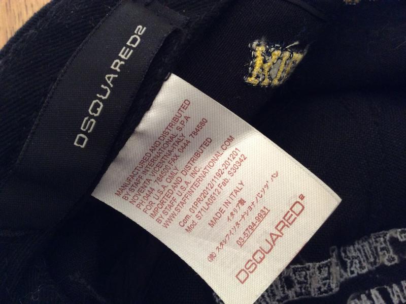 dsquared s71la0512