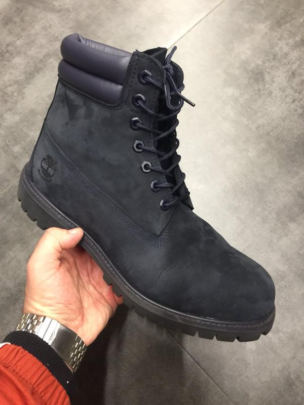 Ботинки timberland 6-inch double collar waterproof boots navy blue 11w —  цена 2999 грн в каталоге Ботинки ✓ Купить мужские вещи по доступной цене на  Шафе | Украина #29252438