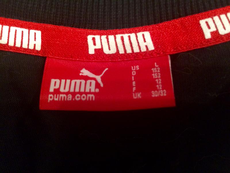 Puma этикетка