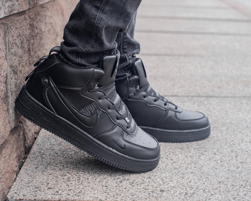 Nike air force черные зимние. зимние кроссовки nike air force 1 черные. Nike air force черные зимние. Nike force 1 мужские черные зимние. Nike air force осень зима.