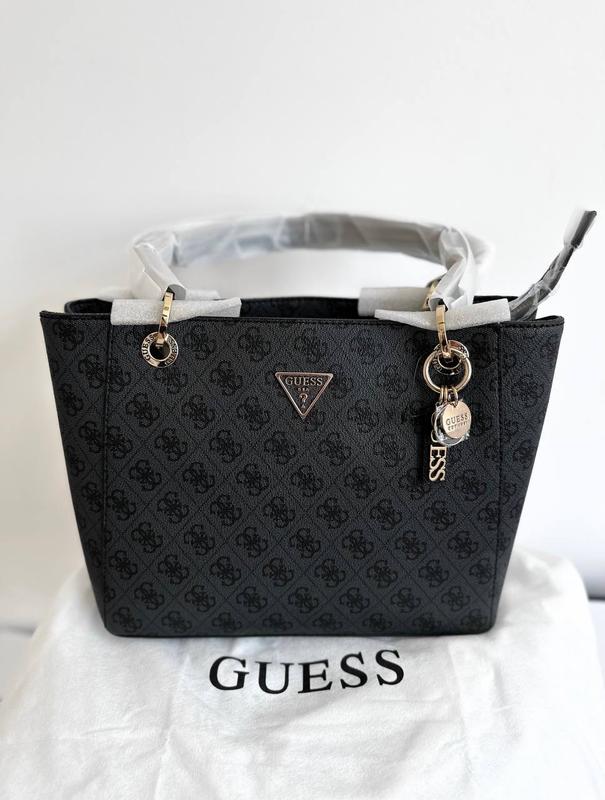 Женская сумка черная оригинал guess — цена 6200 грн в каталоге Сумки ...