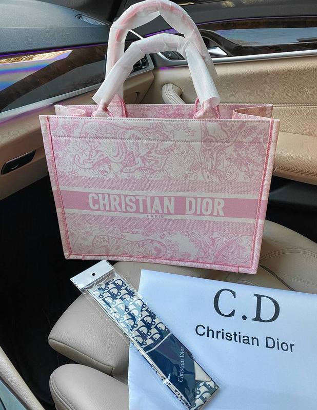Dior book tote pink sales