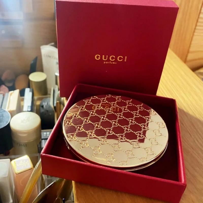 Зеркало гуччи gucci parfums оригинал из сша косметическое карманное ...