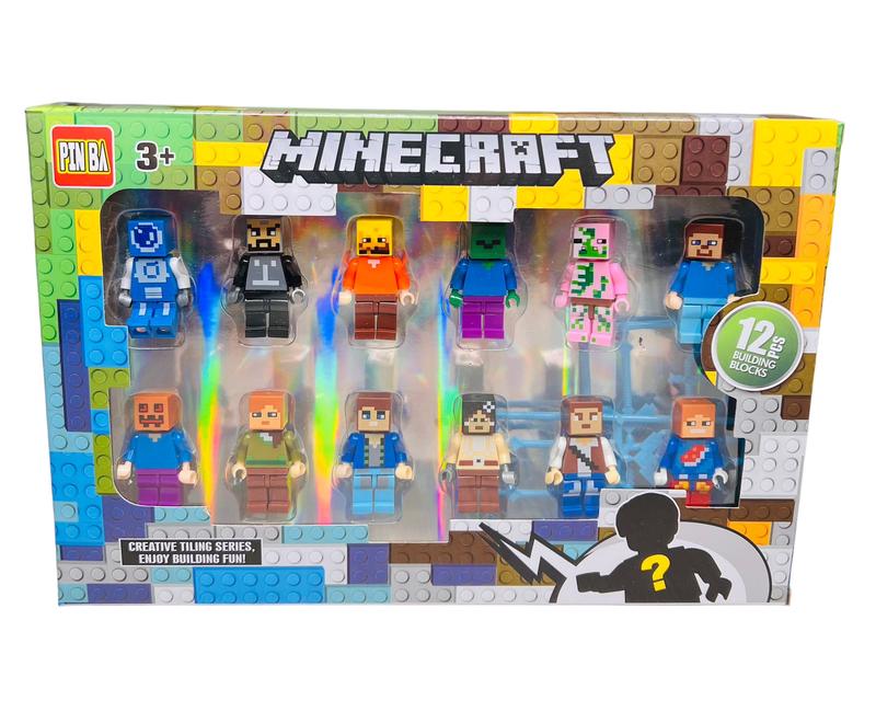 Набор майнкрафт 12 мини-фигурки лего minecraft — цена 350 грн в ...