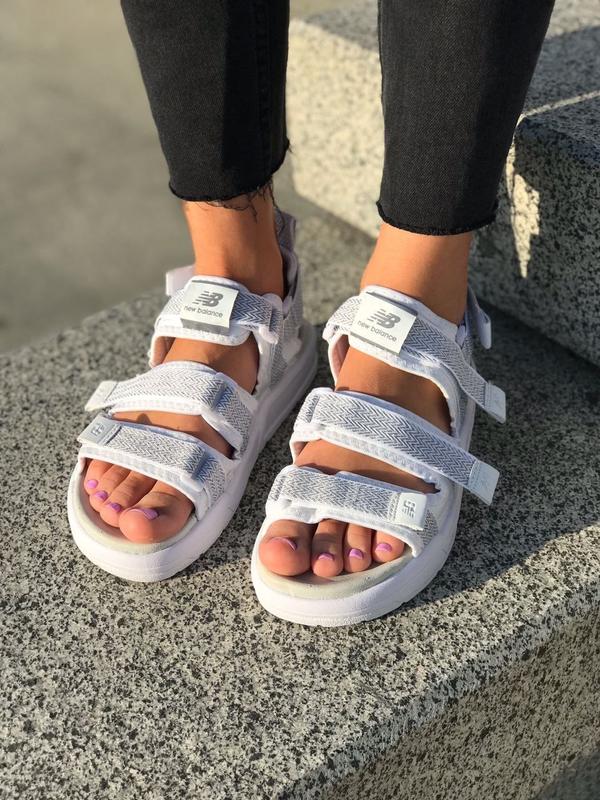 New balance сандали женские летние белые босоножки nike сандали адидас ...