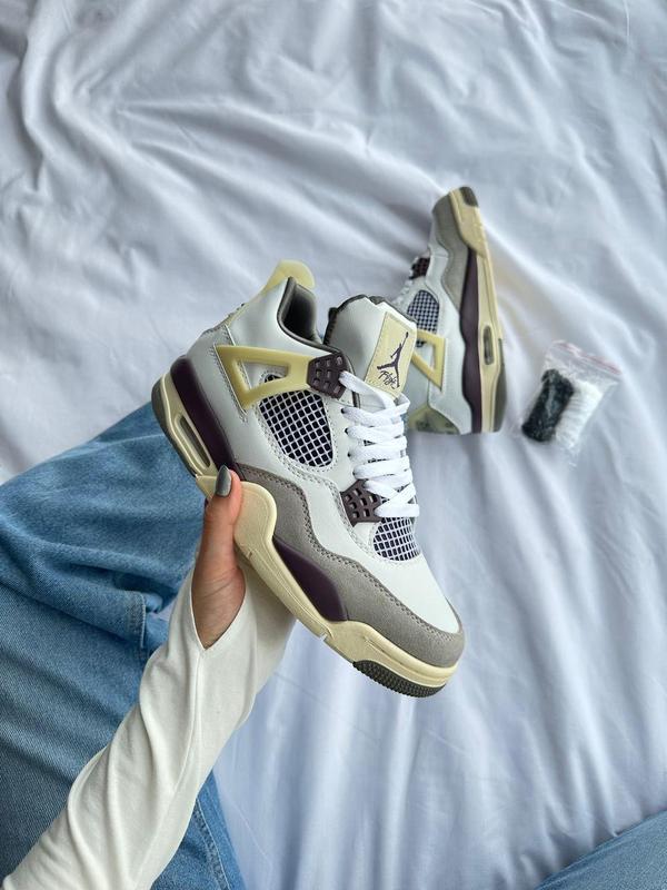 Nike air jordan 4 white beige bordo 3 nike air jordan retro 4 2563
