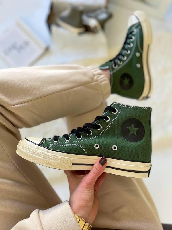 converse chuck 70 classic high top green 1800 127443080
