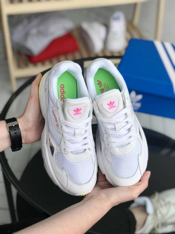 adidas falcon white yellow 2100 127445770