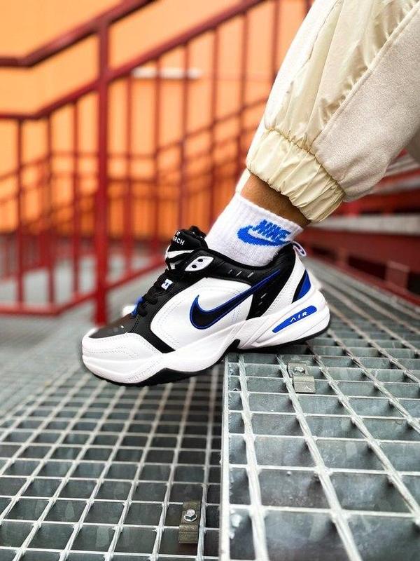 Женские кроссовки nike air monarch white blue — цена 1820 грн в ...