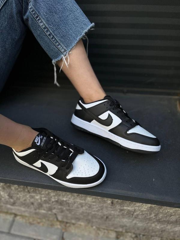 Женские кроссовки nike sb dunk low white black — цена 2550 грн в ...