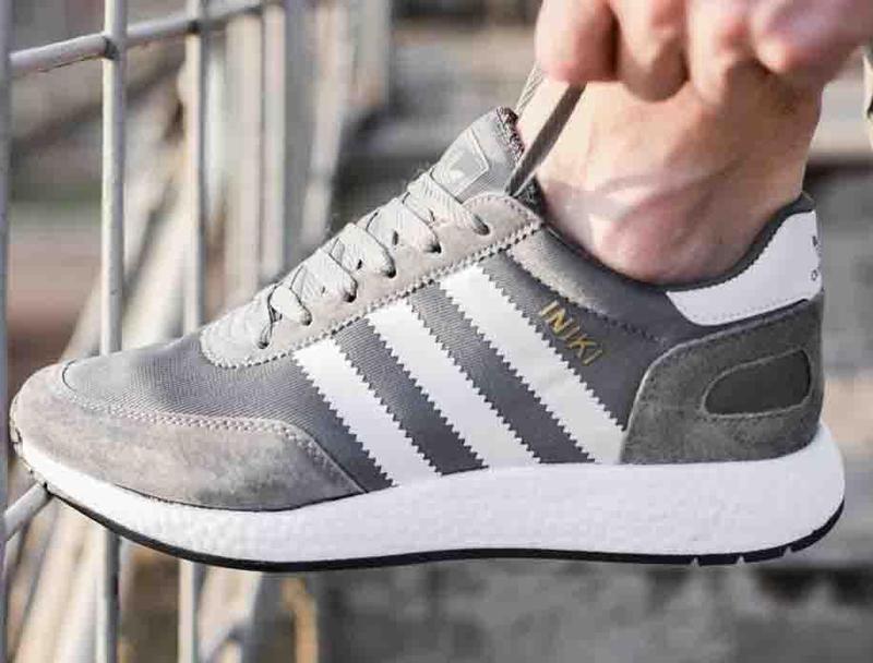 Grey iniki adidas best sale