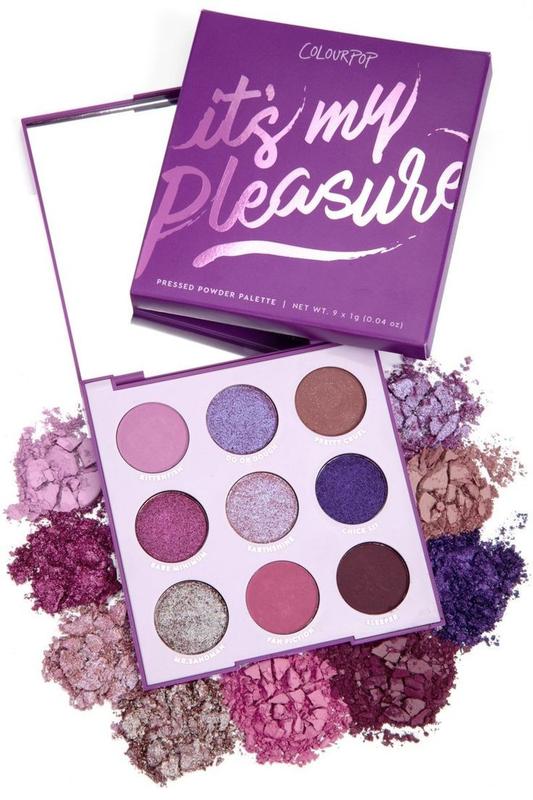 Палетка теней colourpop pleasur — цена 750 грн в каталоге Тени для век ...