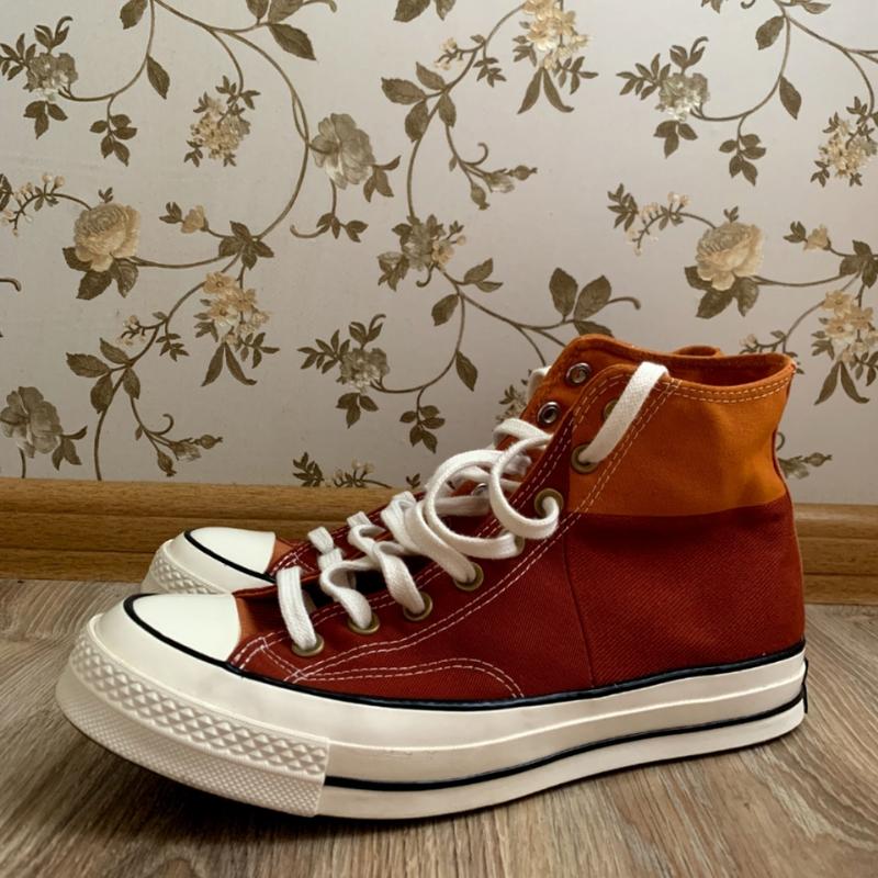 converse x foot patrol collection converse chuck 70 hi colorblocked bordo 2500 127727863