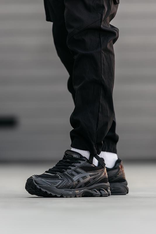 Asics gel-kayano 14 black, кроссовки ассикс мужские черные