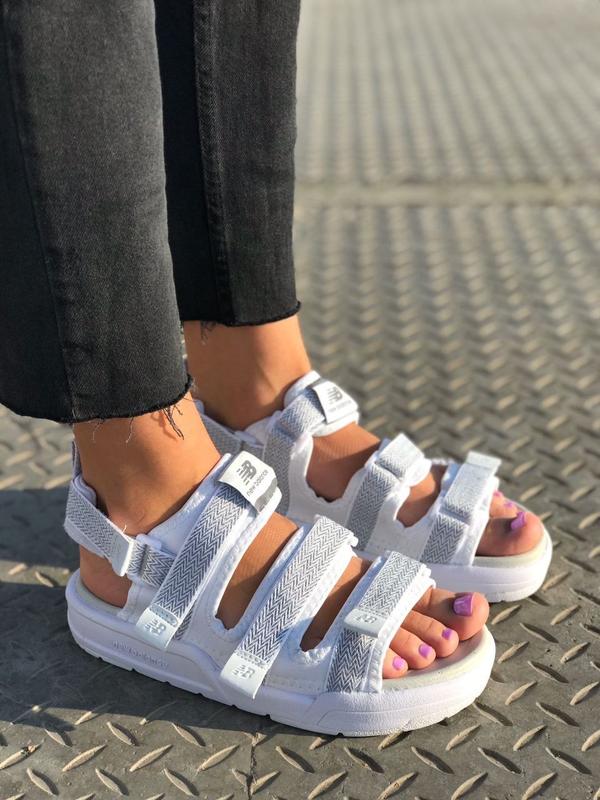 New balance сандали женские летние белые босоножки nike сандали адидас ...