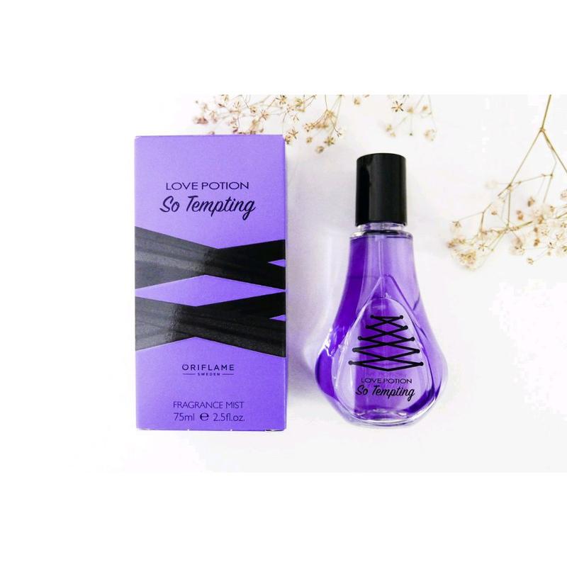 Парфюмированный спрей для тела love potion so tempting код 33958