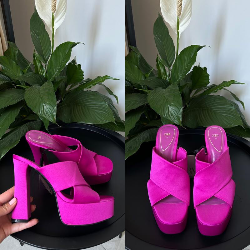 Розовые босоножки зара барби zara barbi — цена 890 грн в каталоге ...
