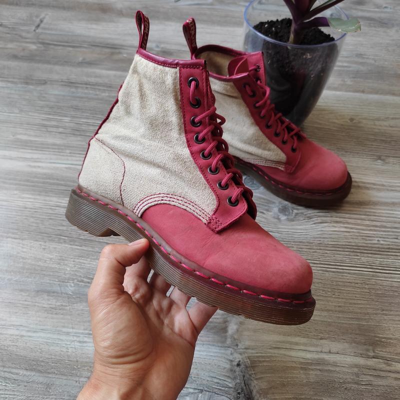 Жіночі шкіряні чоботи ботинки dr. martens 1460 — ціна 665 грн у ...