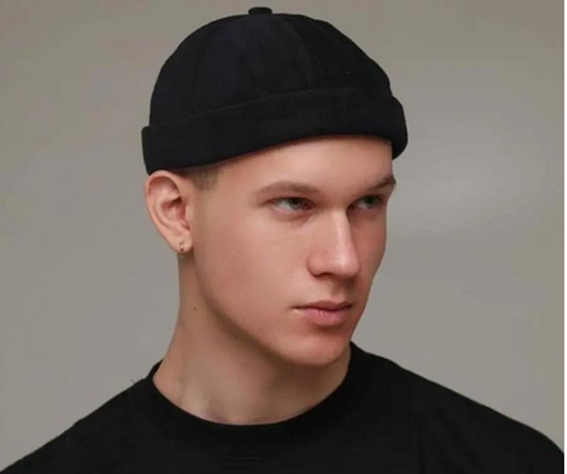 Байкерская кепка docker без козырька докер бескозырка city-a без ...