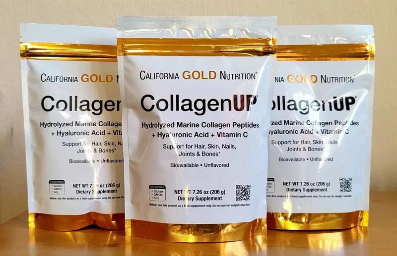 Collagen up морской коллаген 1 и 3 тип с витамином с, сша, пептиды ...