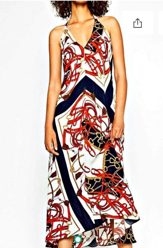 Zara scarf dress
