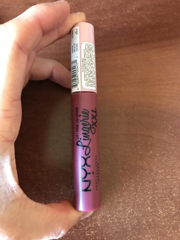 NYX Professional Makeup Lip Lingerie XXL Liquid Lipstick, Unlaced, 0.13 fl.  oz. 