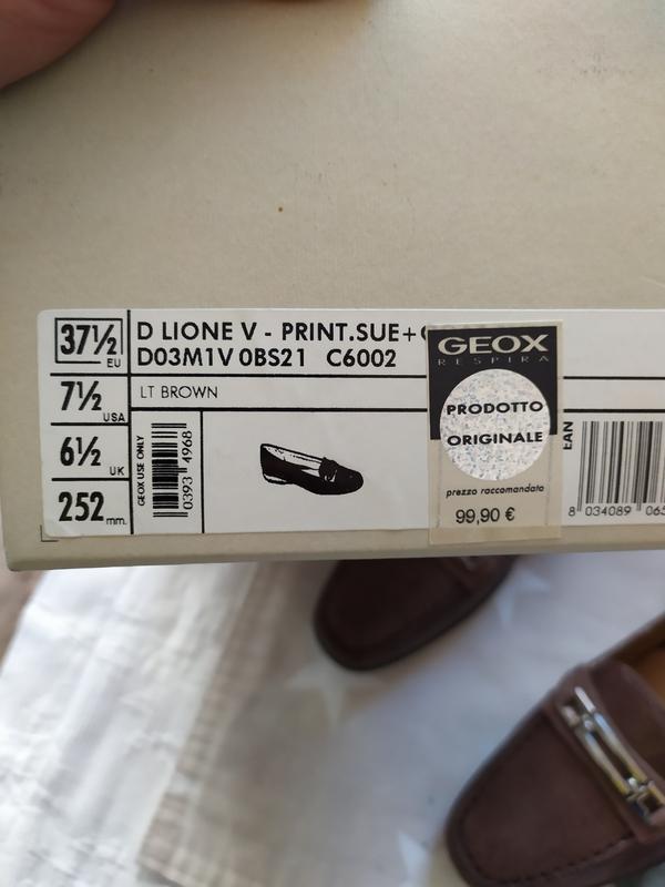 М'які шкіряні туфлі geox — цена 500 грн в каталоге Туфли ✓ Купить женские  вещи по доступной цене на Шафе | Украина #30108580