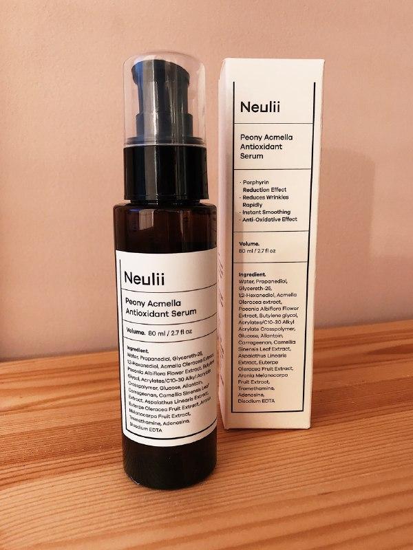 neulii peony acmella antioxidant serum