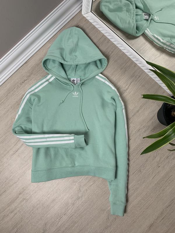 Мятный спортивный костюм adidas