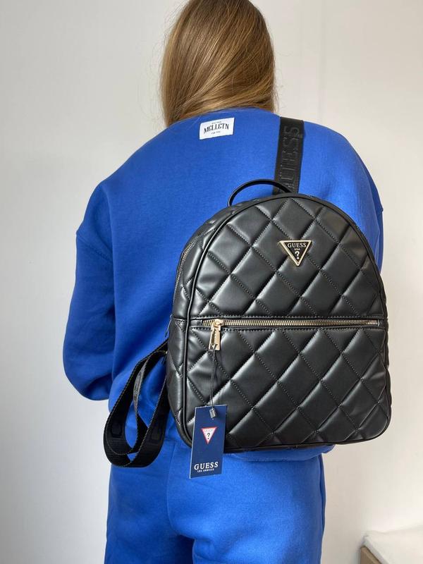 Жіночий чорний портфель guess — ціна 2304 грн у каталозі Рюкзаки Купити ...