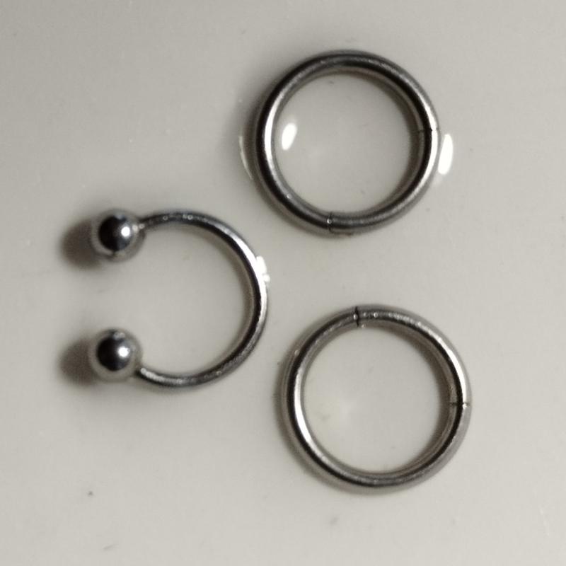 Пирсинг титан 8мм — ціна 150 грн у каталозі Сережки для пірсингу Купити ...