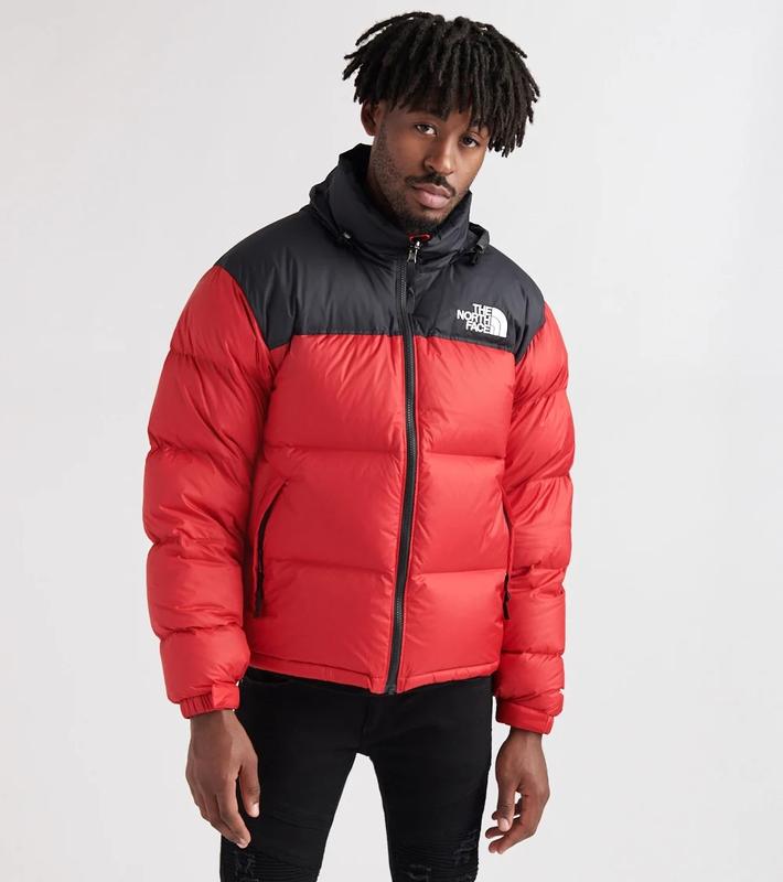 the north face nuptse 1996 red