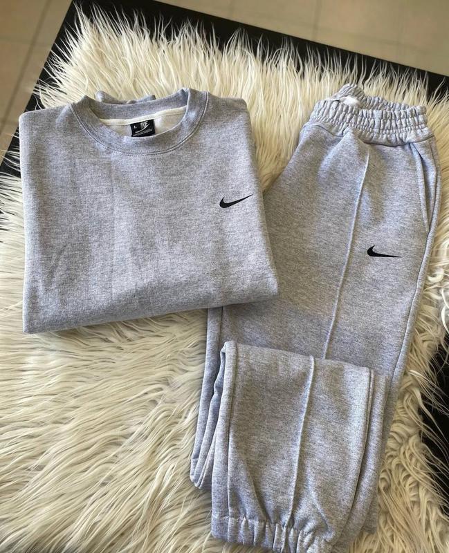 Спортивный костюм найк nike свитшот оверсайз джоггеры на манжетах ...